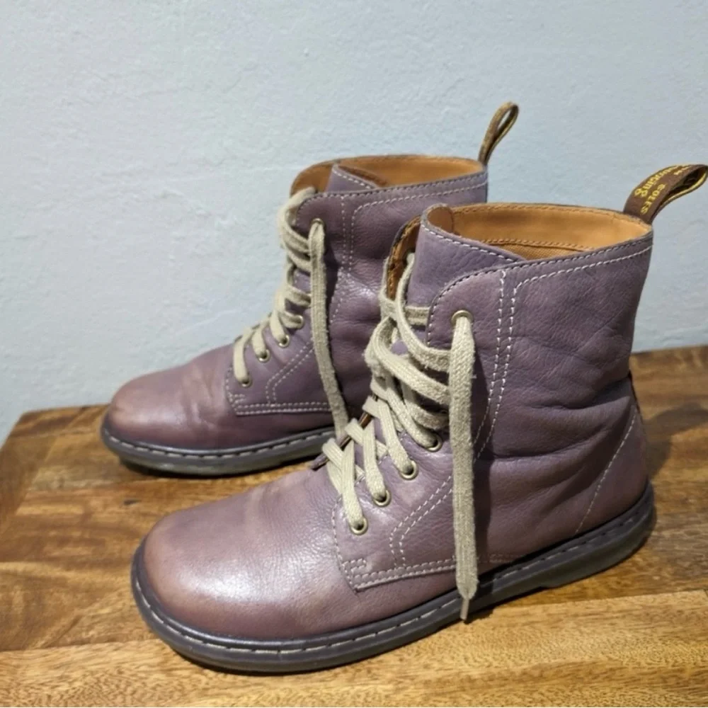 Dr Martens Felice boots purple women's size 9 - Picture 1 of 12